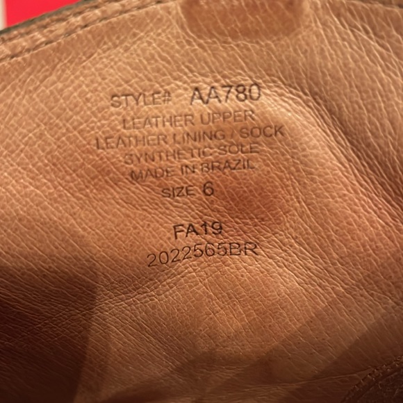 Madewell bootie, cognac suede size 6 - Picture 6 of 7